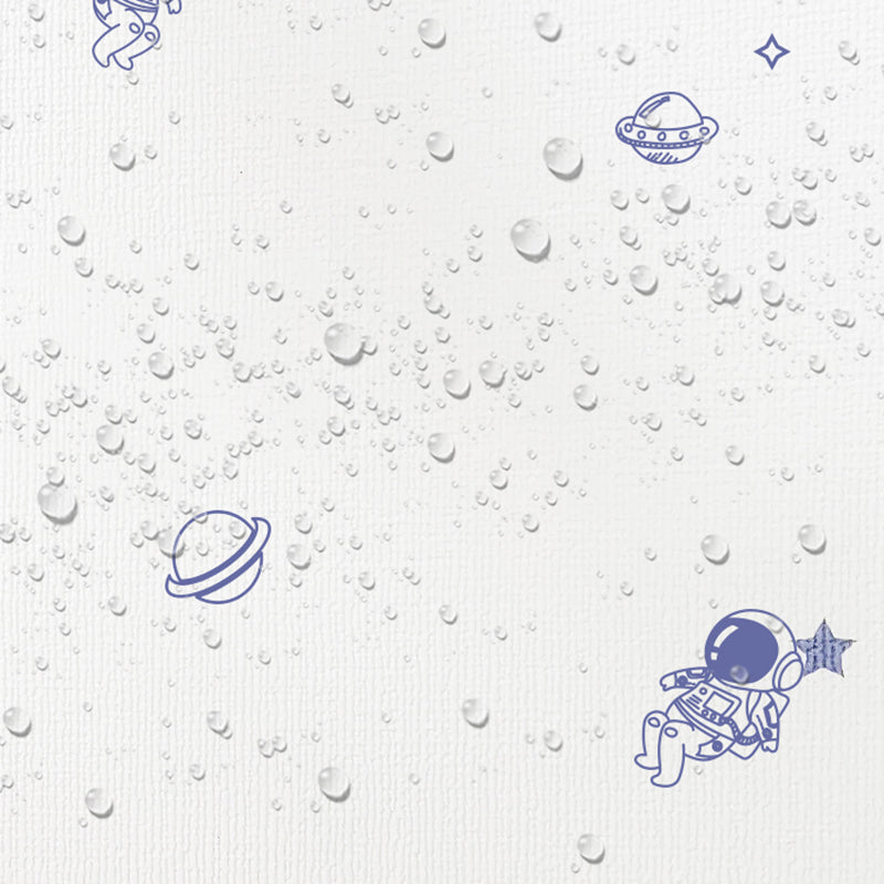 PVC Wall Panel for Stripping and Installing Cartoon Print Matte Texture Wall Covering for the Living Room