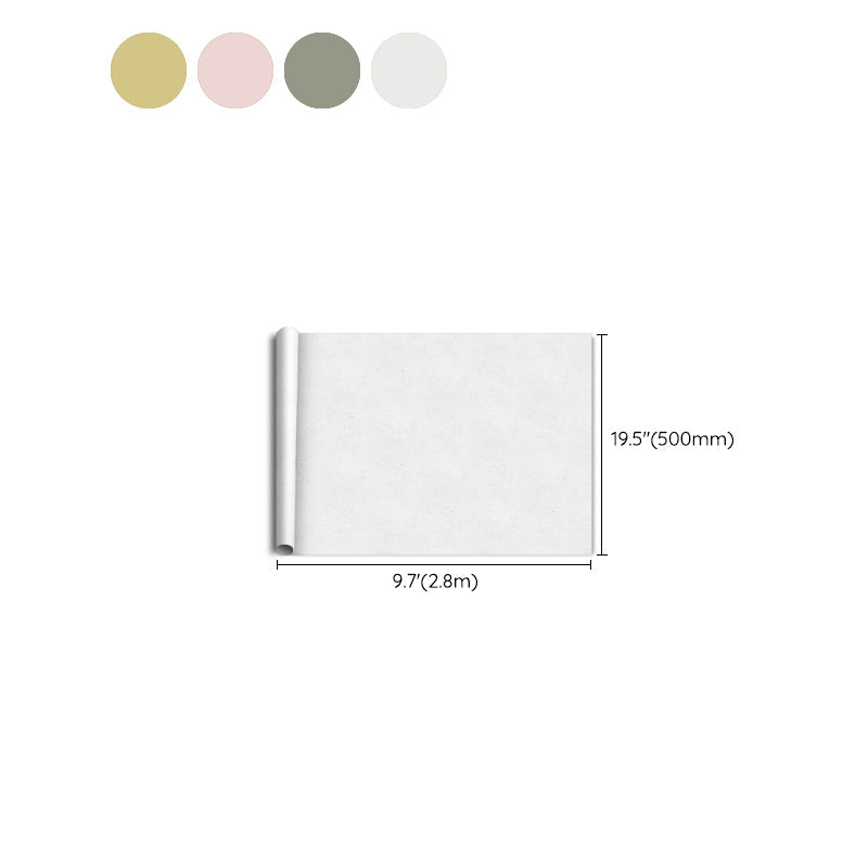 PVC Wall Panel Peel and Stick Solid Color Matte Texture Wall Cladding