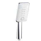 Contemporary Metal Handheld Shower Head Square 3 Settings Spray Head