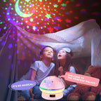 Magic star projector with 16 colours & timer function