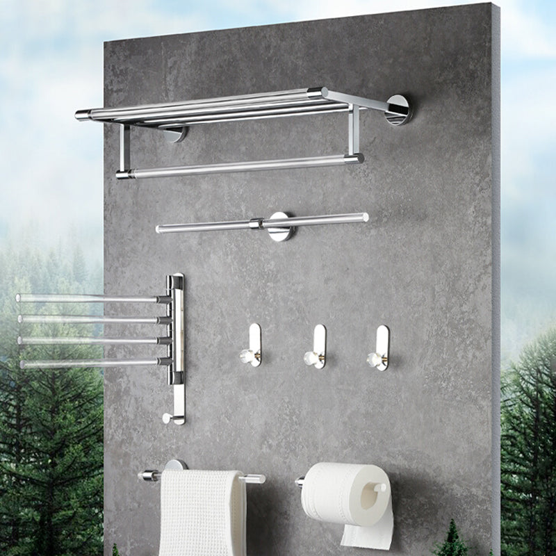 Modern Bathroom Accessories As a Single Piece or as a Set made of Plastic and Metal