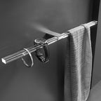 Modern Bathroom Accessories As a Single Piece or as a Set made of Plastic and Metal