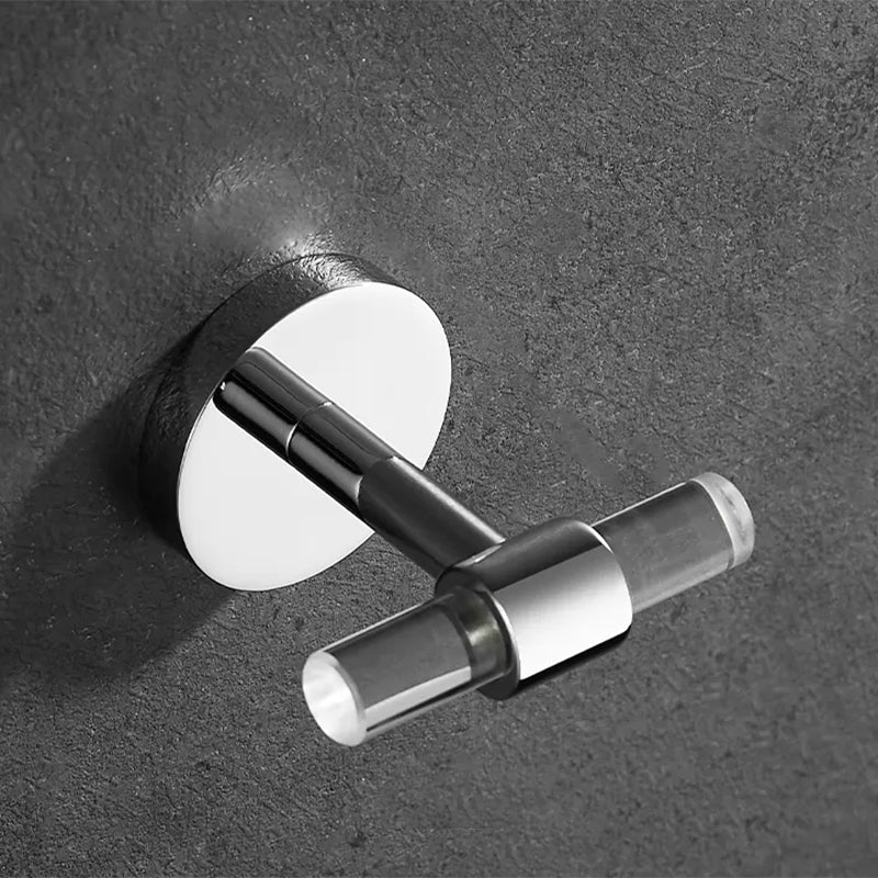 Modern Bathroom Accessories As a Single Piece or as a Set made of Plastic and Metal