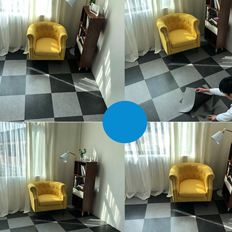 Peel and stick flooring vinyl square marble print indoor flooring vinyl