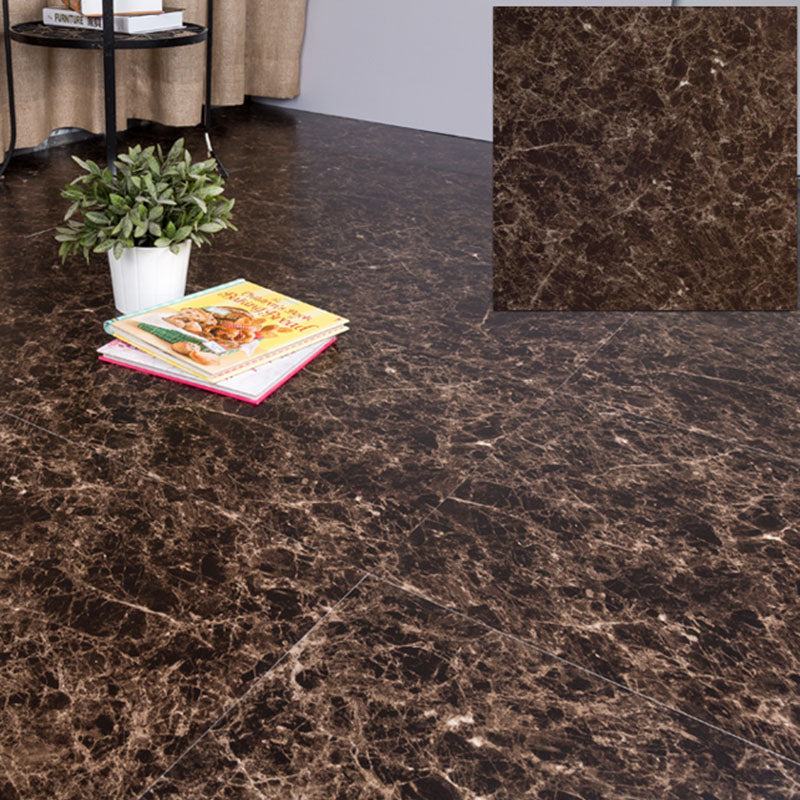 Peel and Stick Vinyl Floor Mat Square Edge Flooring Vinyl