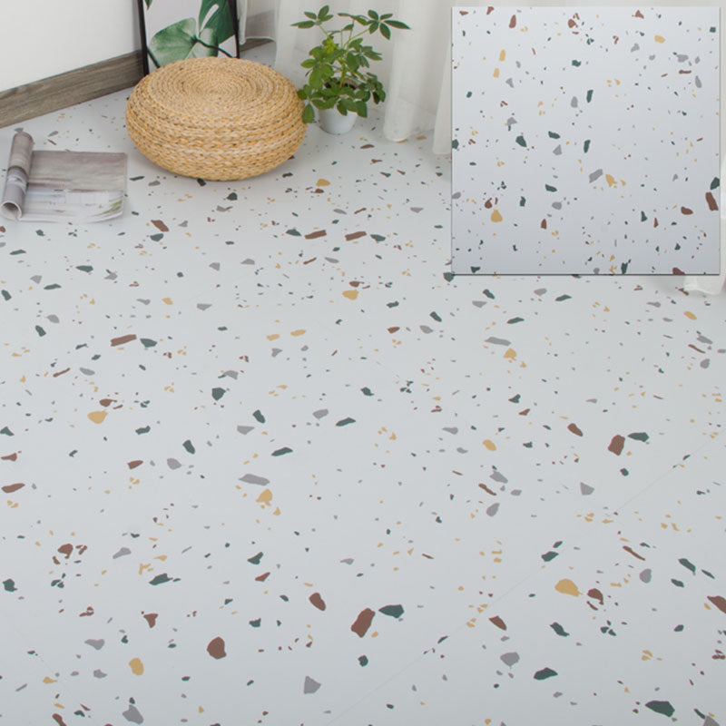Peel and Stick Vinyl Floor Mat Square Edge Flooring Vinyl