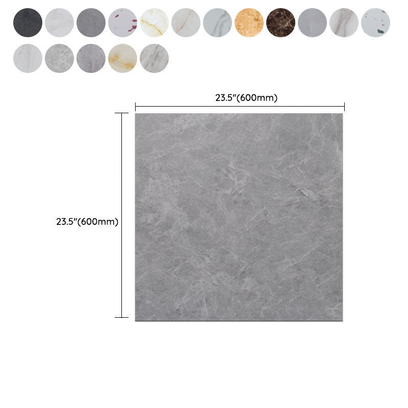 Peel and Stick Vinyl Floor Mat Square Edge Flooring Vinyl