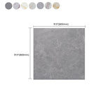 Peel and Stick Vinyl Floor Mat Square Edge Flooring Vinyl