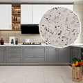 PVC Floor Stone Design Peel Stick Marble Matte Indoor Floor Vinyl
