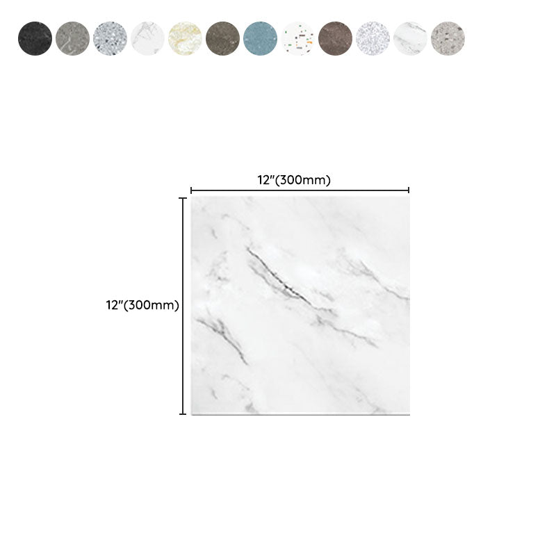 Peel & Stick Vinyl flooring Smooth Marble look Vinyl flooring with waterproof