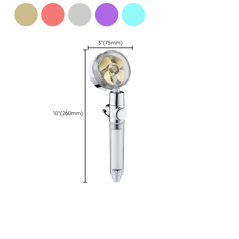 Plastic Showerhead Contemporary Handheld Showerhead with Water Filtration