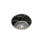 Kitchen Sink Round Single Bowl Color and Scratch Resistant Under-mounted Stainless Steel Kitchen Sink