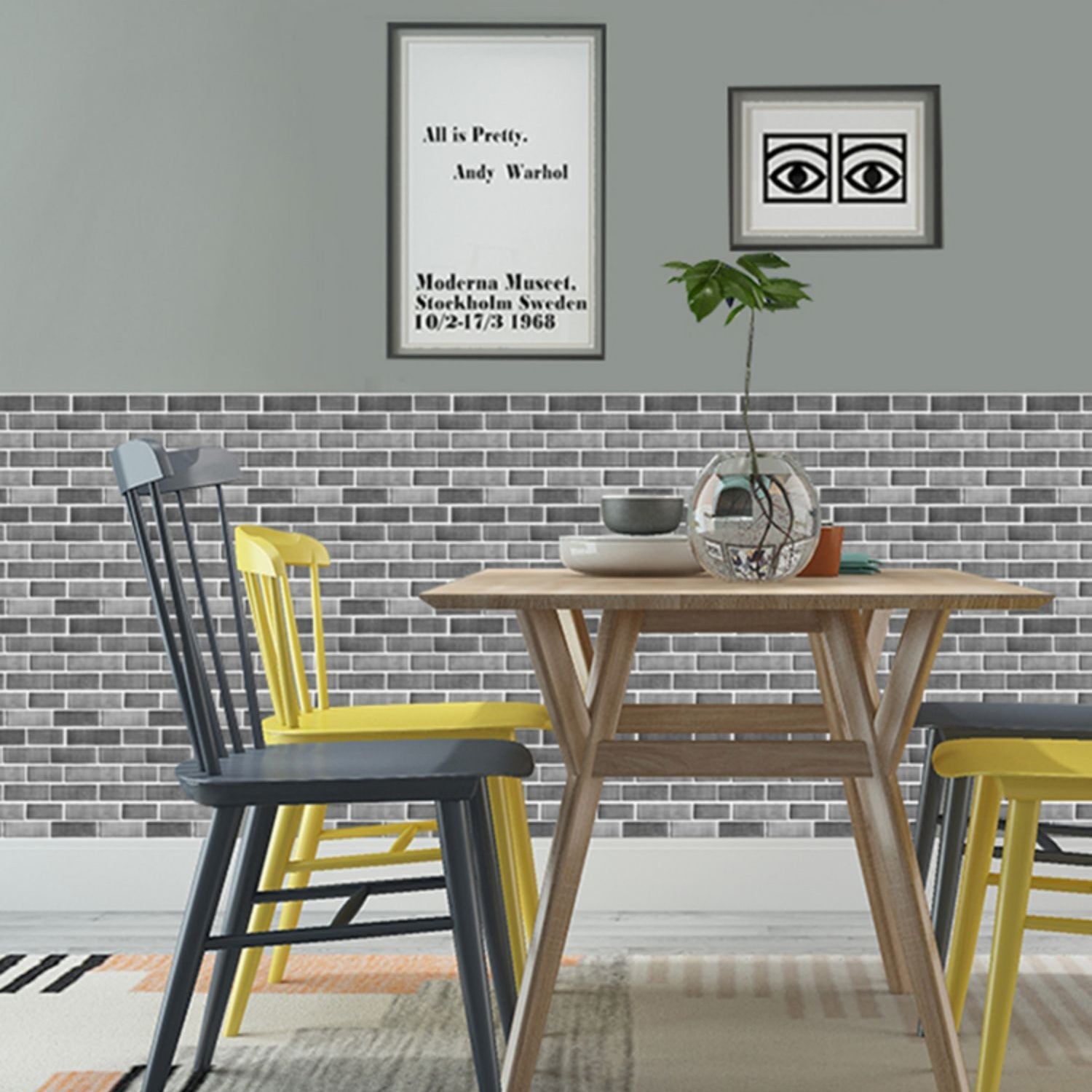 3D Wall cladding PVC waterproof wall cladding for the living room