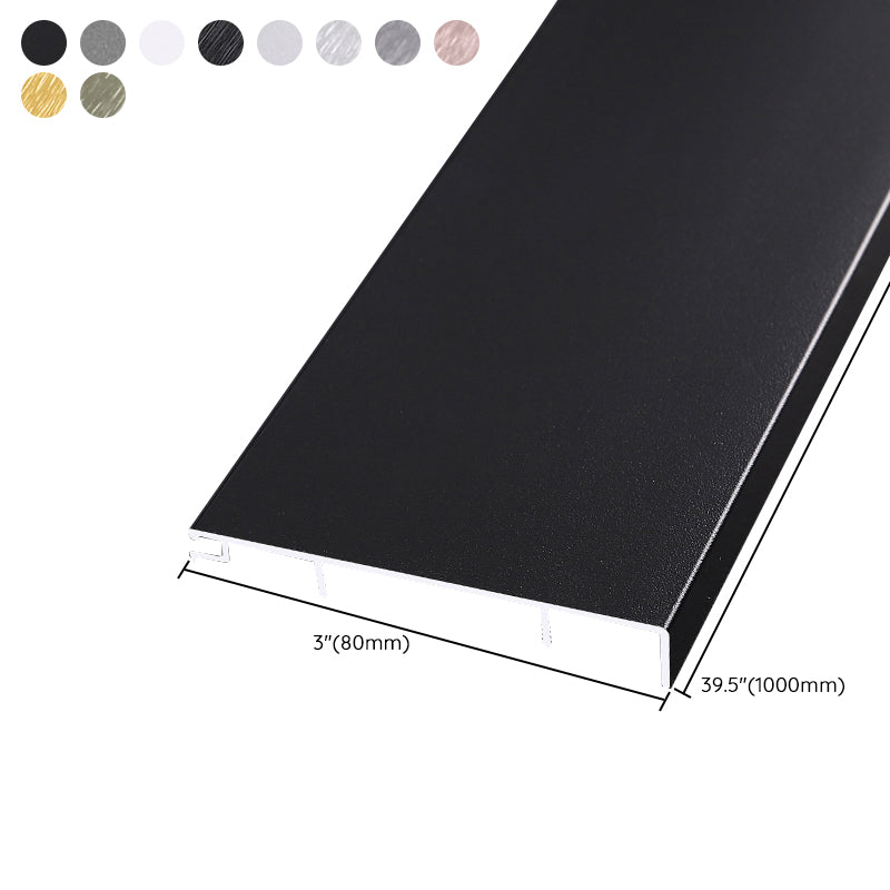 Fade Resistant Facade Panel Interior Metal Modern Waterproof Tin Backplate Panel