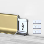 Waterproof Tin Backsplash Panel Metal Color and Light Resistant Interior Cladding Panel