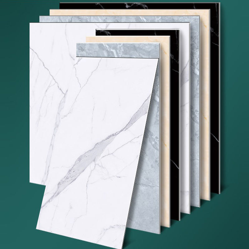Plastic Wallpaper Single Tile Peel and Stick Back Tile Wall Tile