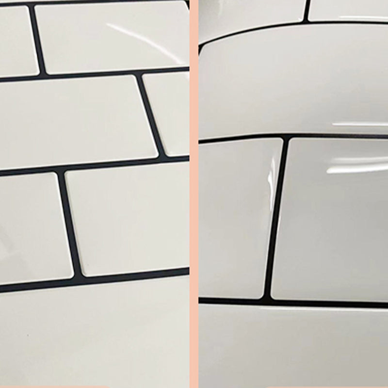PVC Subway Tiles Wall Wallpaper Waterproof Peel and Stick Splashback Tile
