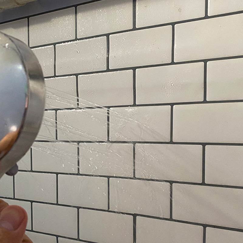 PVC Subway Tile Wallpaper Waterproof Peel and Stick Splashback Tile