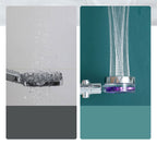Contemporary Handheld Supercharged Showerhead Round Spray Head