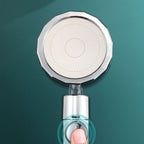 Contemporary Handheld Supercharged Showerhead Round Spray Head