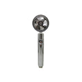 Contemporary Handheld Supercharged Showerhead Round Spray Head