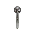 Contemporary Handheld Supercharged Showerhead Round Spray Head