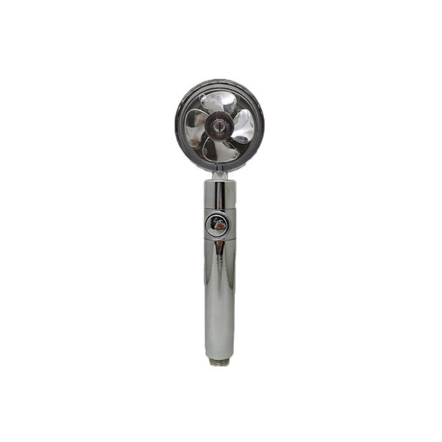 Contemporary Handheld Supercharged Showerhead Round Spray Head