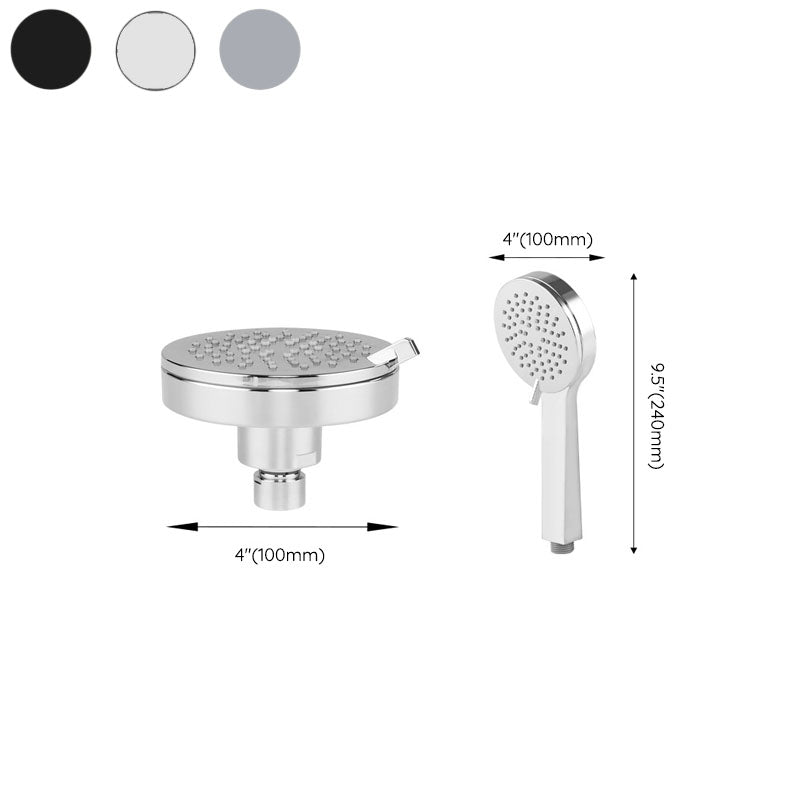 Bathroom Showerhead Standard Round Handheld Shower Rainfall Bathroom Showerhead