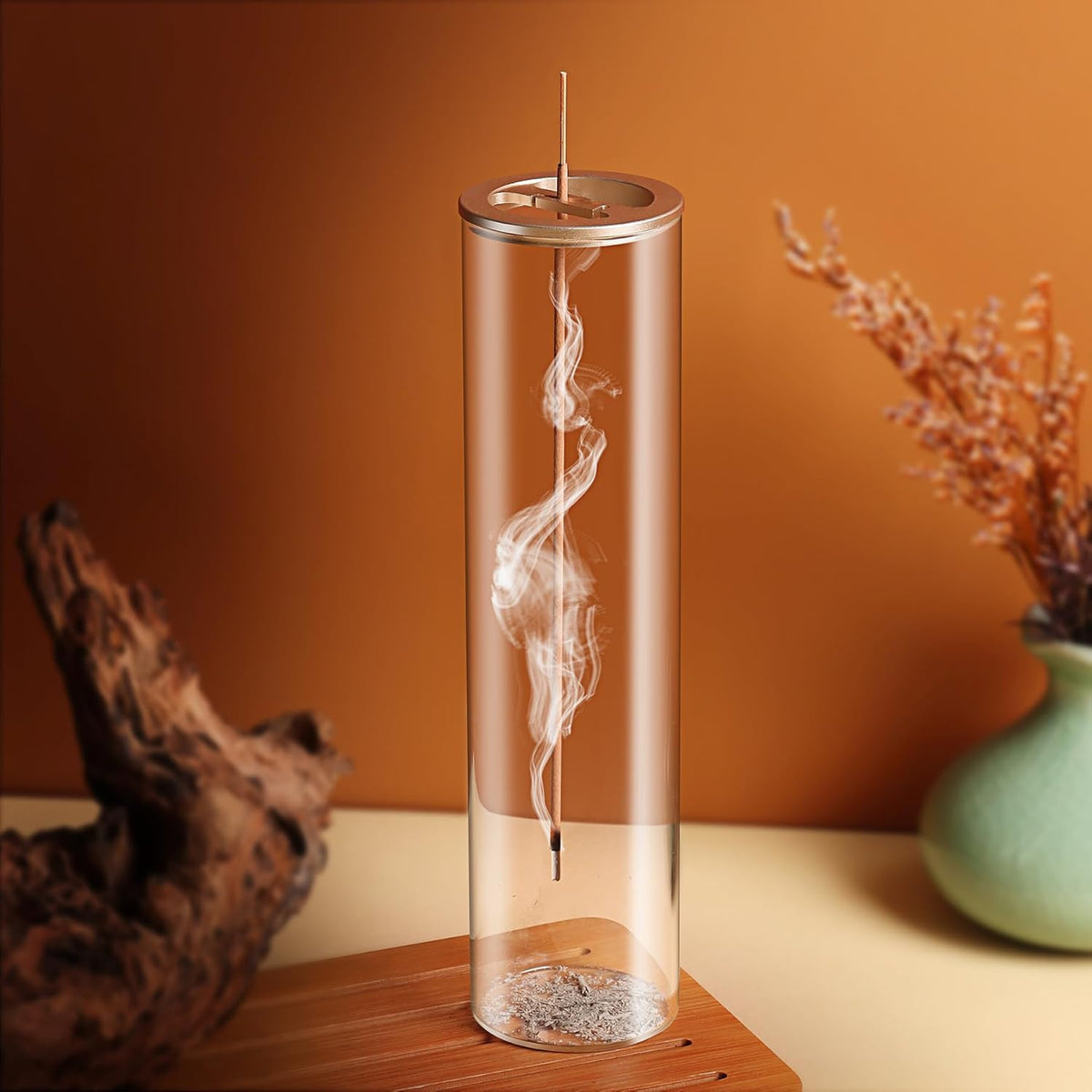 Incense Holder for Sticks [Anti-Ash Flying]