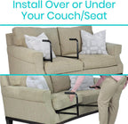 Compact and Practical Stand-up Aid for Seniors and Disabled Persons