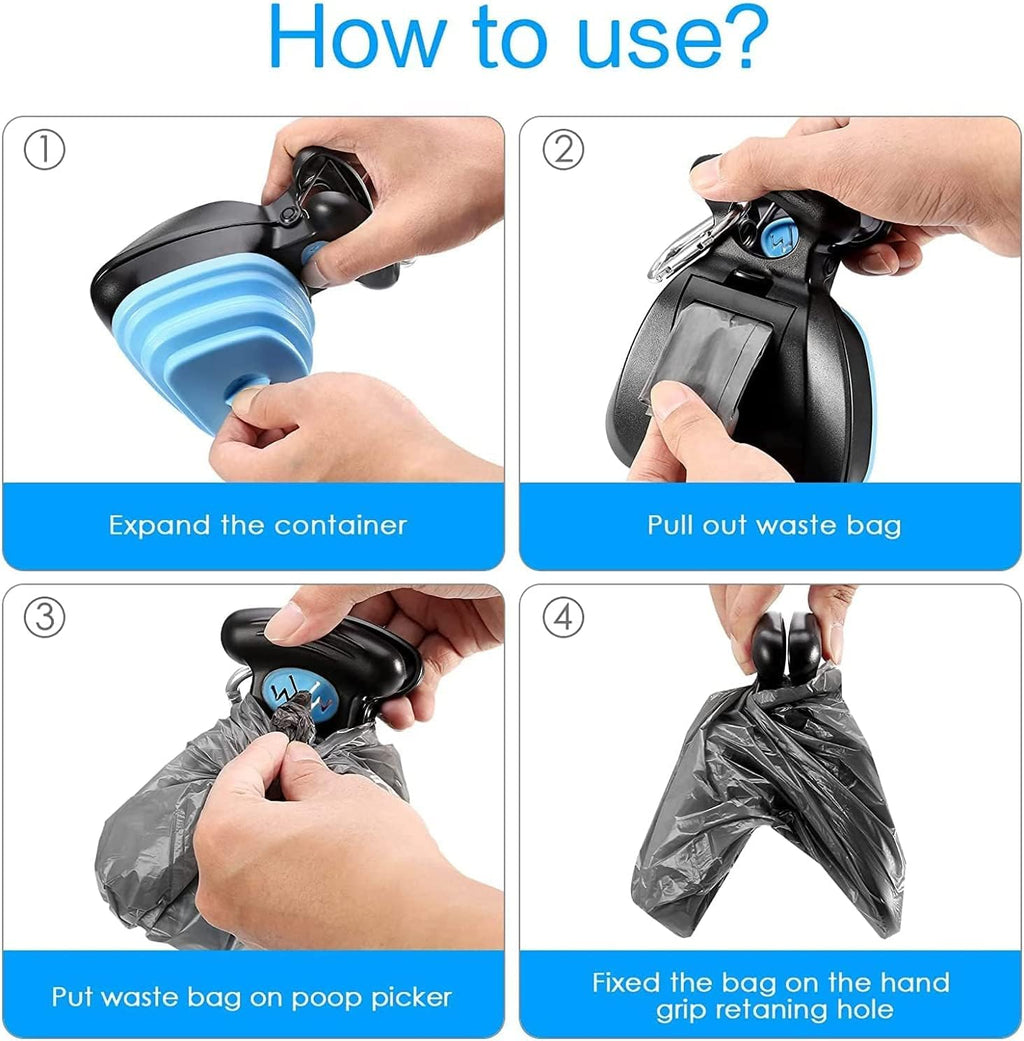 LuxuraClean Handsfree Cleanup Assistant | Effortless and efficient cleaning during every walk
