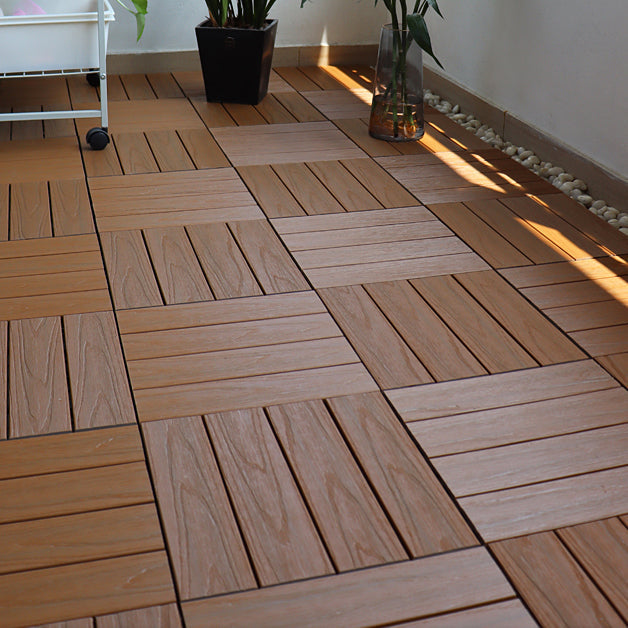 Square Click Parquet Tiles Composite Tiles Striped Pattern Tile Set