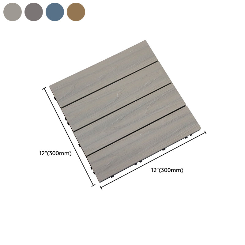Square Click Parquet Tiles Composite Tiles Striped Pattern Tile Set