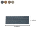 Modern Floor Tiles Outdoor Waterproof Rectangular Wood Decking