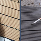 11 Pack 12" X 12" Square Deck/Patio Tiles Snap Fit for Outdoor Patio Tiles