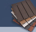 11 Pack 12" X 12" Square Deck/Patio Tiles Snap Fit for Outdoor Patio Tiles