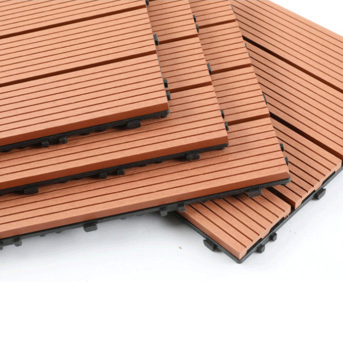 Square Click Paver Tiles Striped Pattern Tiles