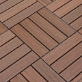 Square Click Paver Tiles Striped Pattern Tiles