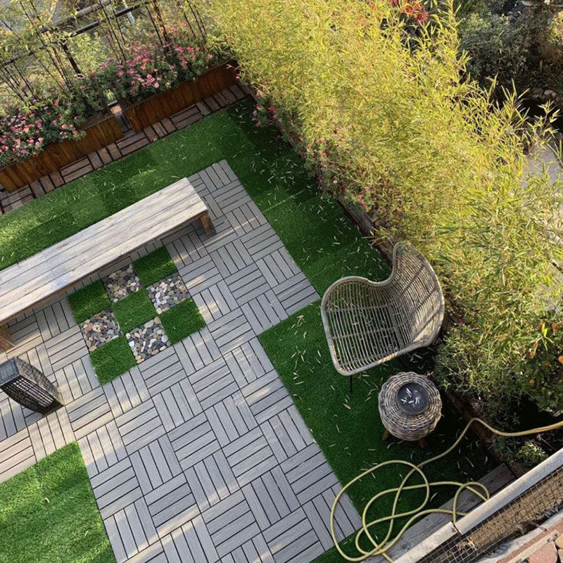 Square Click Paver Tiles Striped Pattern Tiles