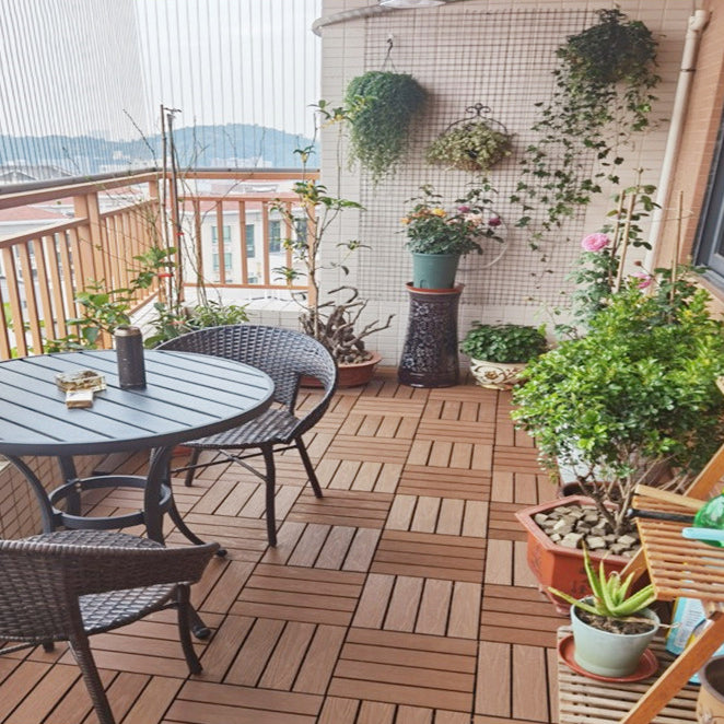 Deck Plank Wood Outdoor Waterproof Non-slip Floor Board