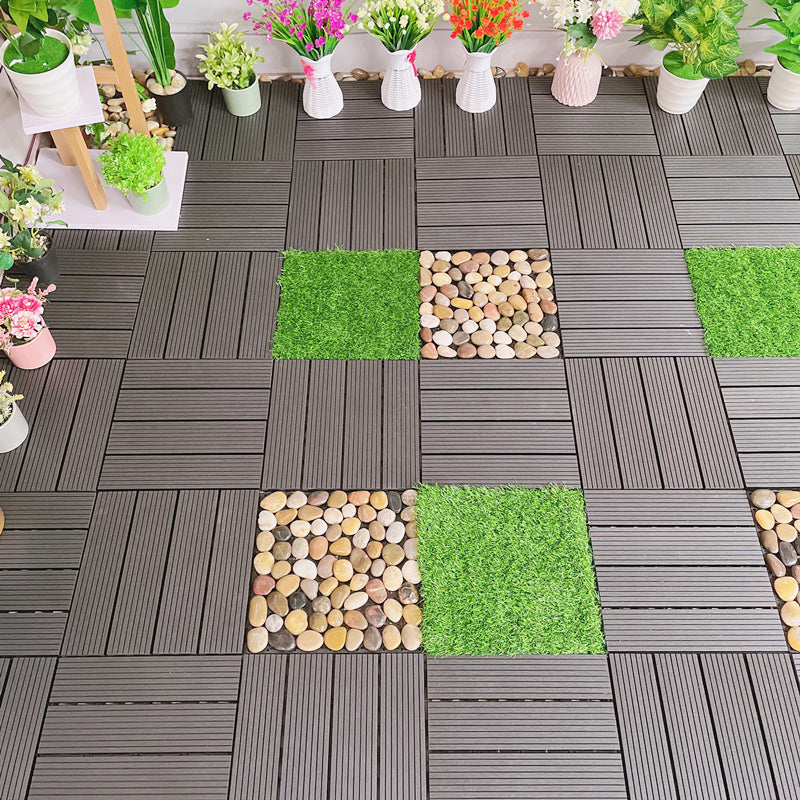 Deck Plank Wood Outdoor Waterproof Non-slip Floor Board