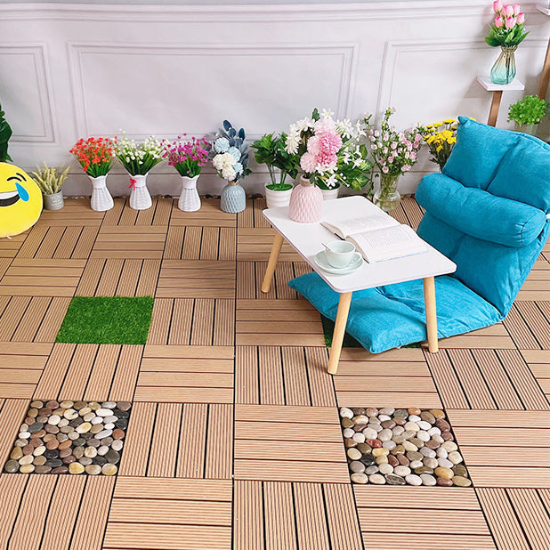 Deck Plank Wood Outdoor Waterproof Non-slip Floor Board