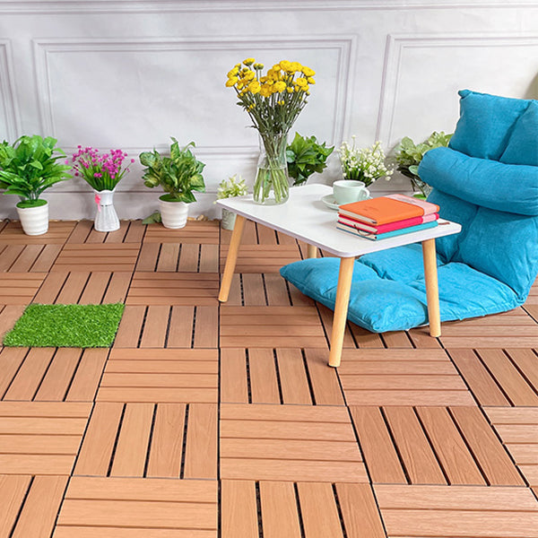 Deck Plank Wood Outdoor Waterproof Non-slip Floor Board