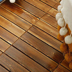 Outdoor Deck Board Wood Square Stripes Composite Flooring Terrace