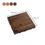 Outdoor Deck Board Wood Square Stripes Composite Flooring Terrace