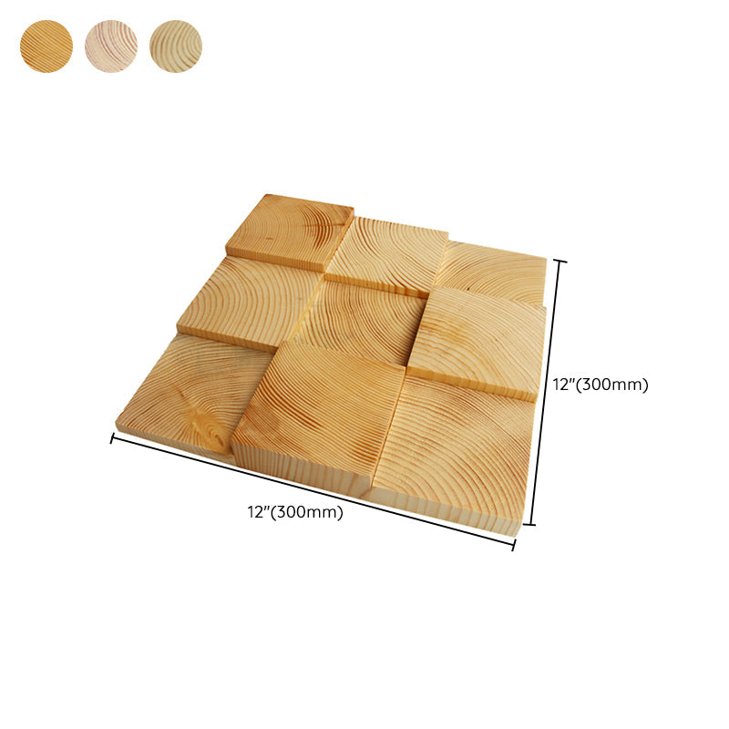 Wall-Ceiling Light Wood Gluing Mosaic Indoor Modern Wall Ceiling