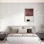 Waterproof XPE foam wall paneling matte texture wall covering for the bedroom