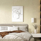 Waterproof XPE foam wall paneling matte texture wall covering for the bedroom