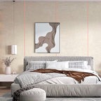 Waterproof XPE Foam Wall Covering Matte Texture Wall Covering for the Bedroom