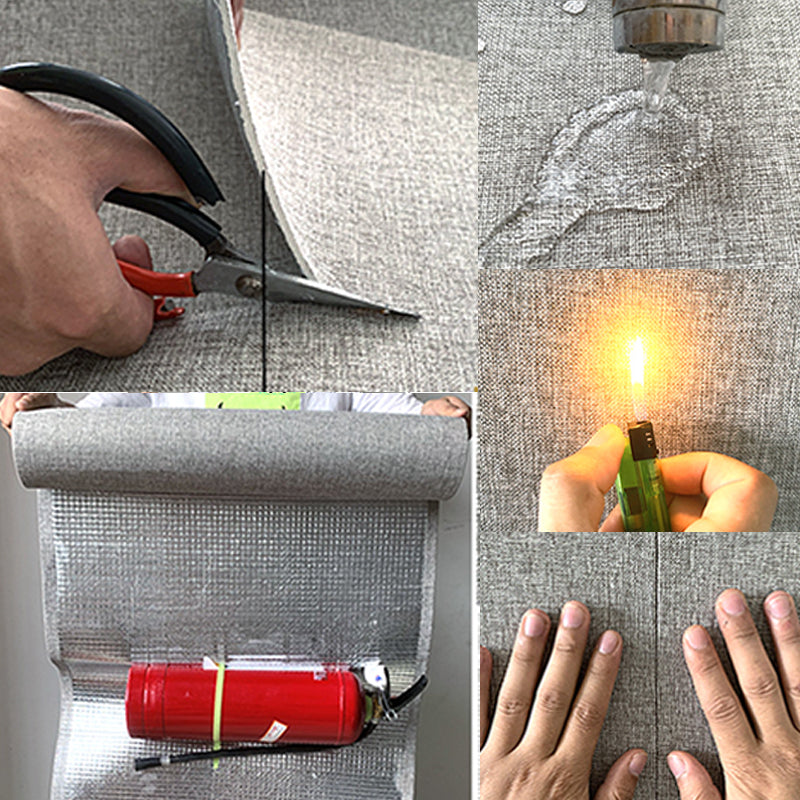 Waterproof XPE foam wall covering Mat texture wall covering